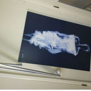 Invisable woman painting oil 24 by 36